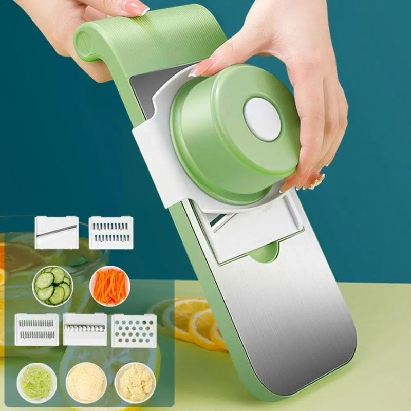 5 in 1 Vegetable Cutter stainless steel multifunctional kitchen tool