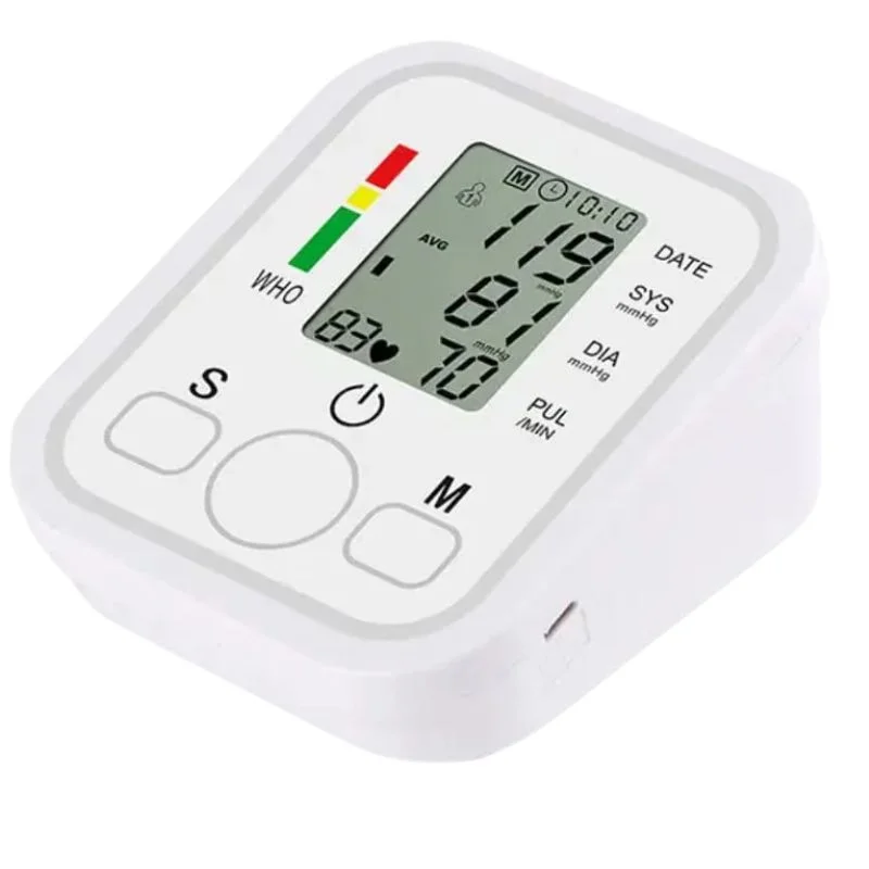 Digital Blood Pressure Monitor | Upper Arm Automatic BP Machine with Voice Function