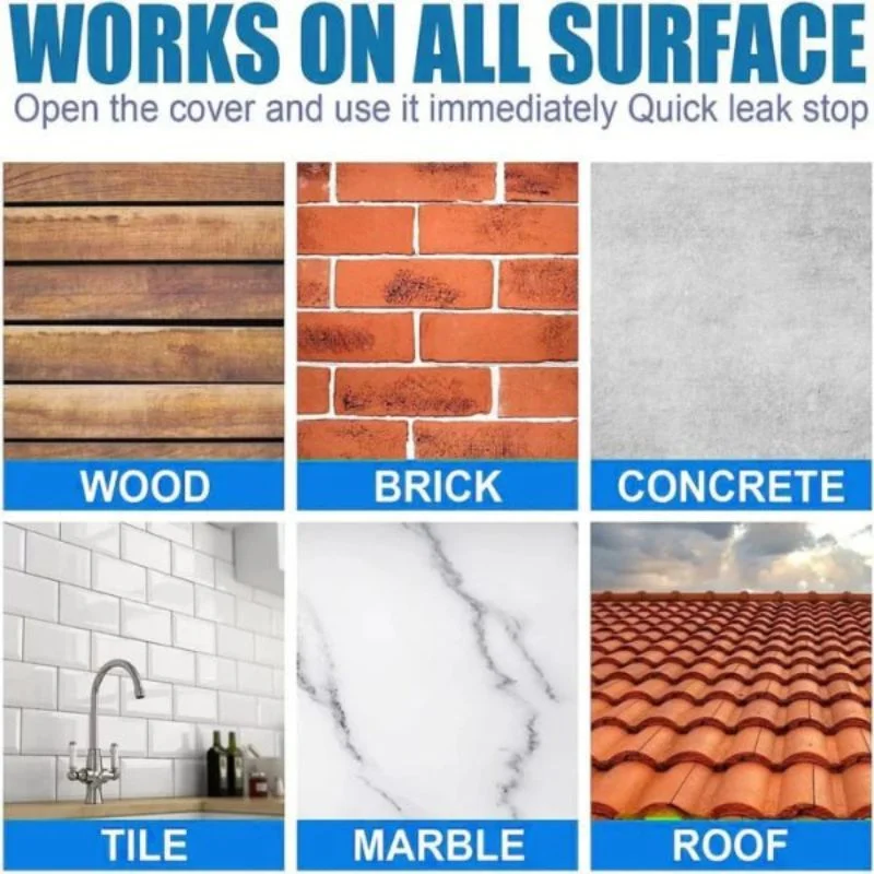 Hydra Waterproof Agent 250g – Instant Wall & Floor Leak Sealing Solution with Brush - Image 2