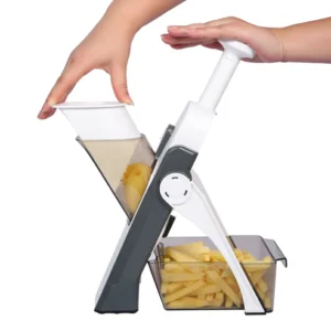 Mandoline Slicer Safe Vegetable Cutter Adjustable Multi-Purpose Vegetable Chopper