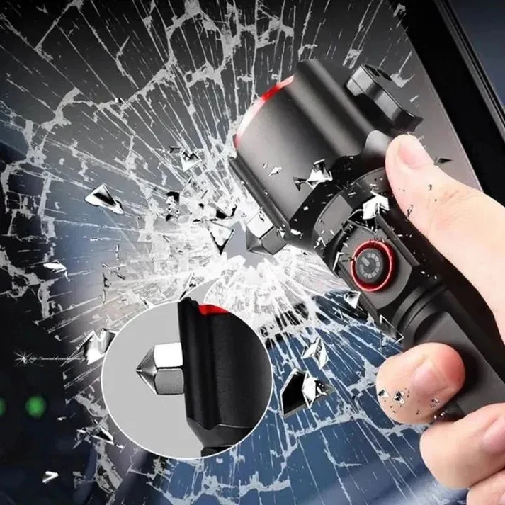 RL-2210 Rechargeable LED Emergency Flashlight Power Bank 1KM - Image 3