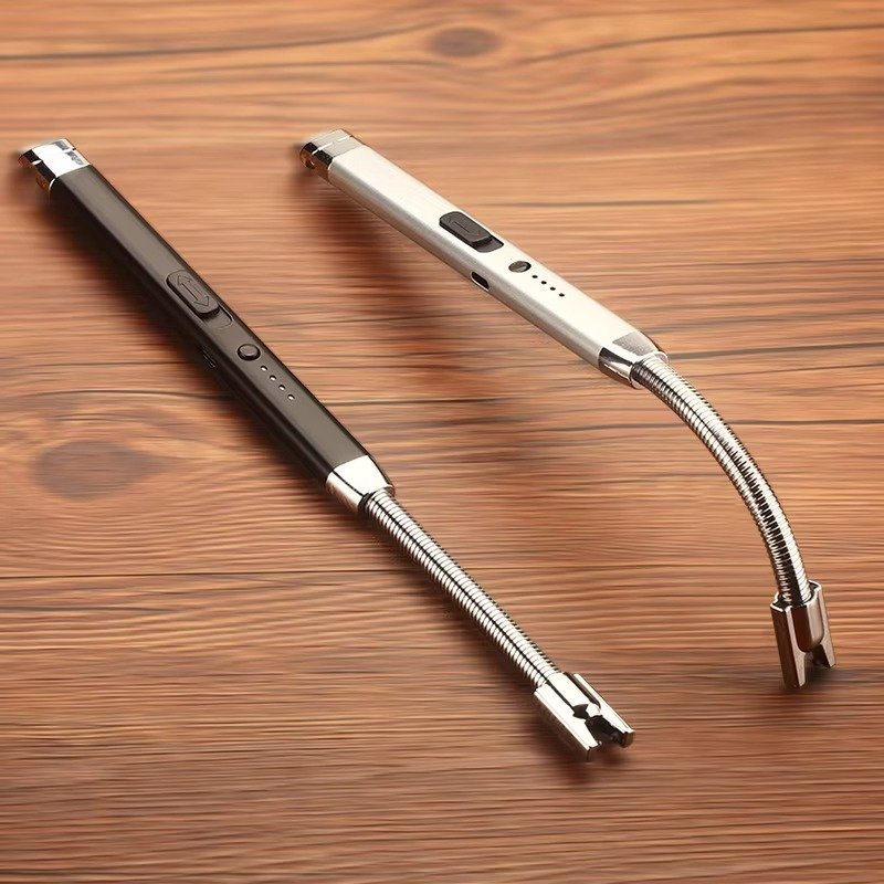 Stainless Steel Electric Rechargeable Arc Lighter USB Flameless - Image 4