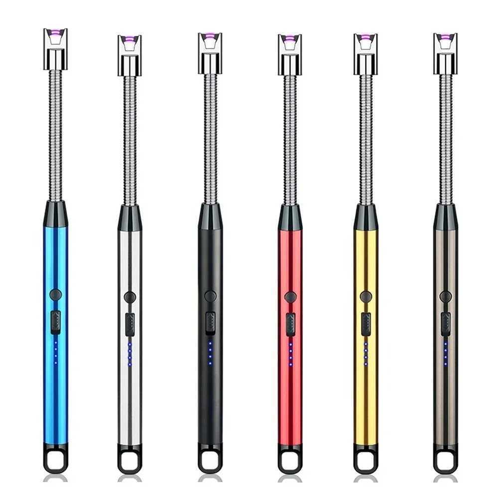 Stainless Steel Electric Rechargeable Arc Lighter USB Flameless